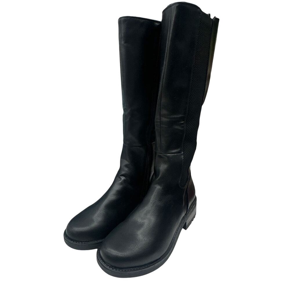 Life Stride Kent Tall Boots Women's size 9.5 Wide Black